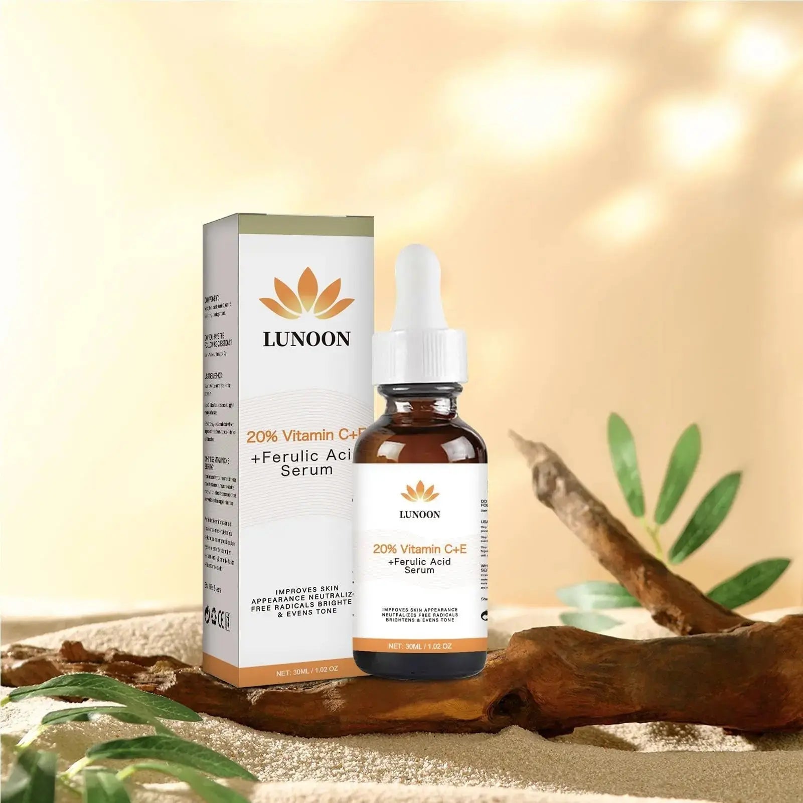 30mL Vitamin C & E Facial Skin Brightening Serum - Affordable Skin and Hair Care Products