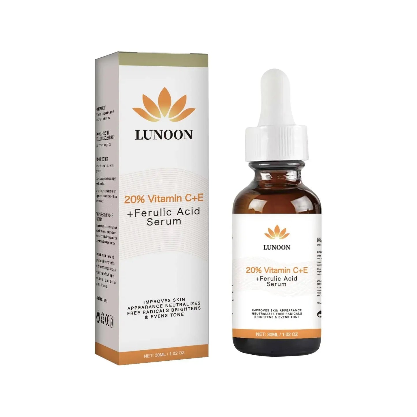 30mL Vitamin C & E Facial Skin Brightening Serum - Affordable Skin and Hair Care Products