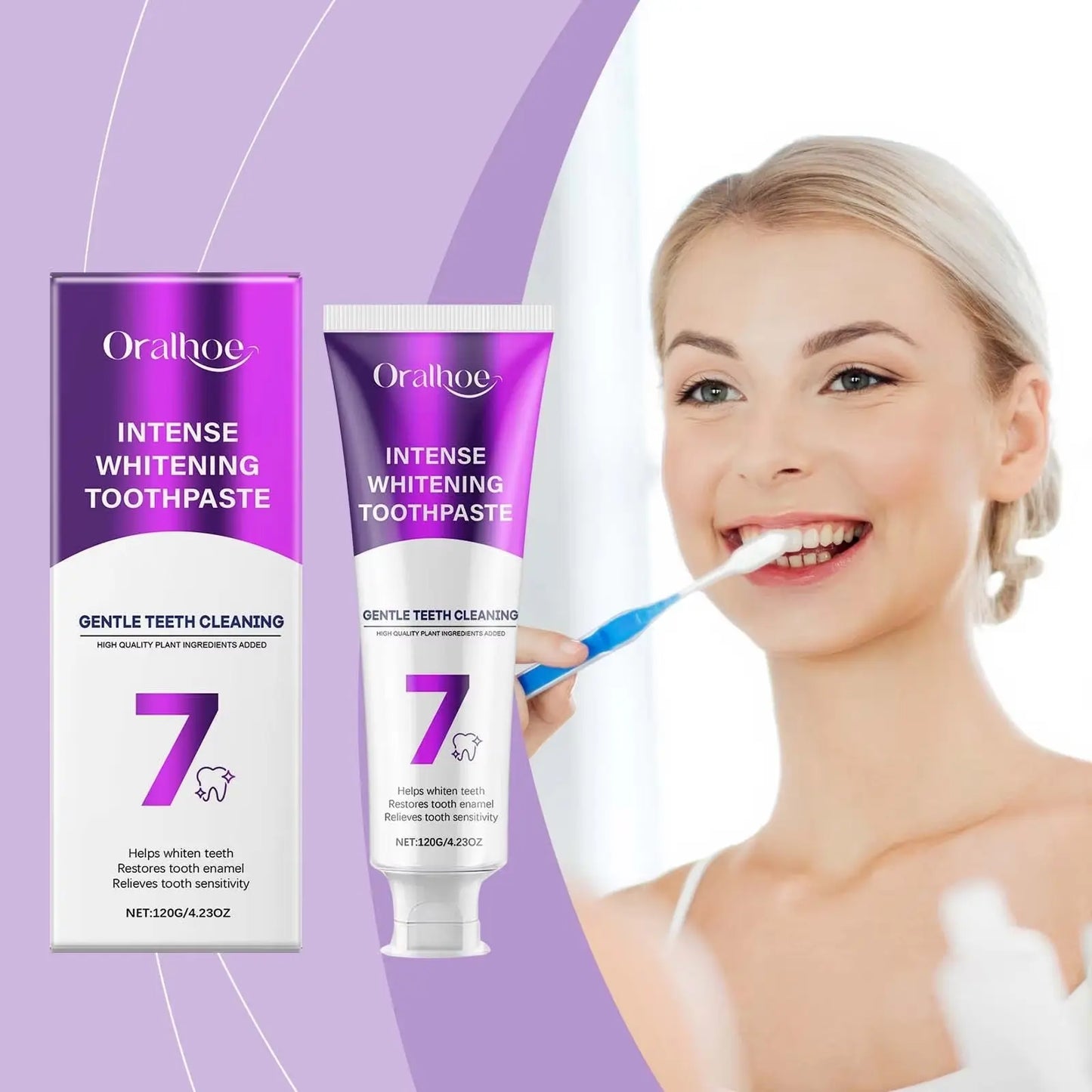 7 - Day Teeth Bleaching Toothpaste - Affordable Skin and Hair Care Products