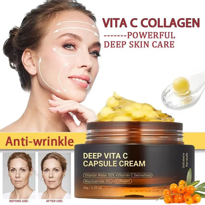 Anti - Wrinkle Vita C Capsule Cream - Affordable Skin and Hair Care Products