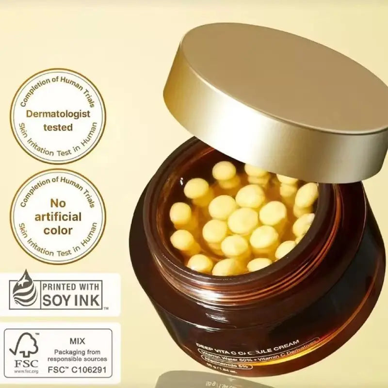 Anti - Wrinkle Vita C Capsule Cream - Affordable Skin and Hair Care Products