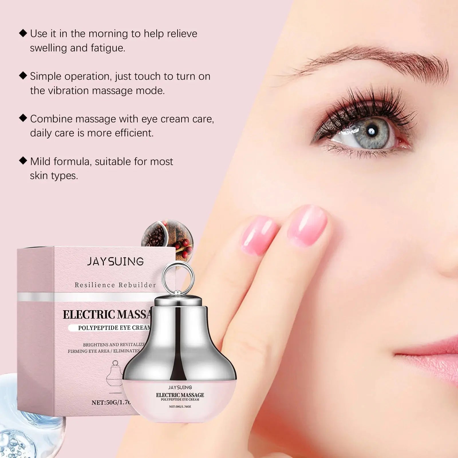 Electric Massage Eye Cream - Affordable Skin and Hair Care Products