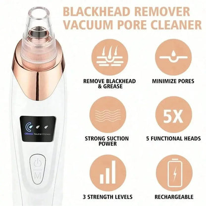 Electric Pore Cleaner & Blackhead Remover - Affordable Skin and Hair Care Products