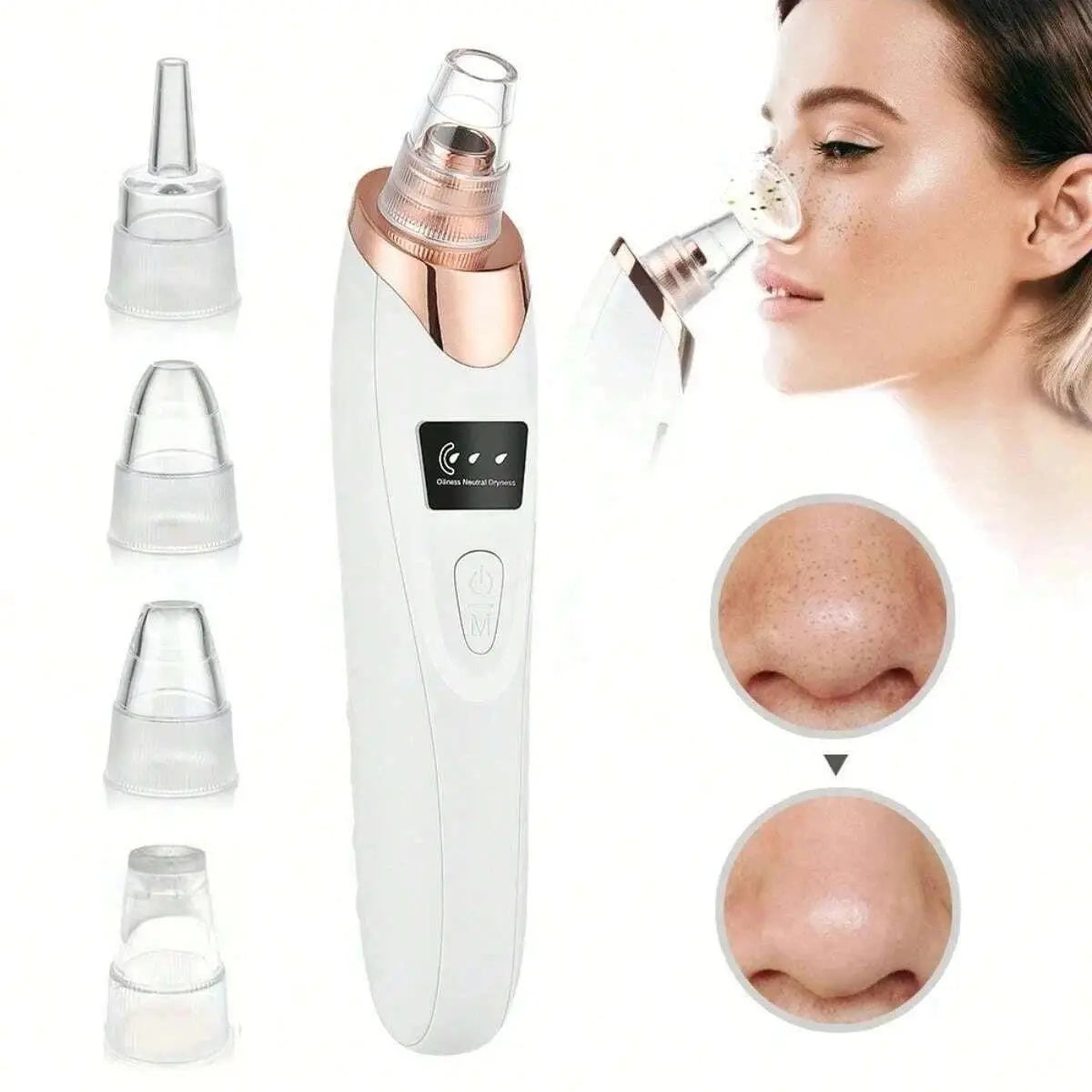 Electric Pore Cleaner & Blackhead Remover - Affordable Skin and Hair Care Products
