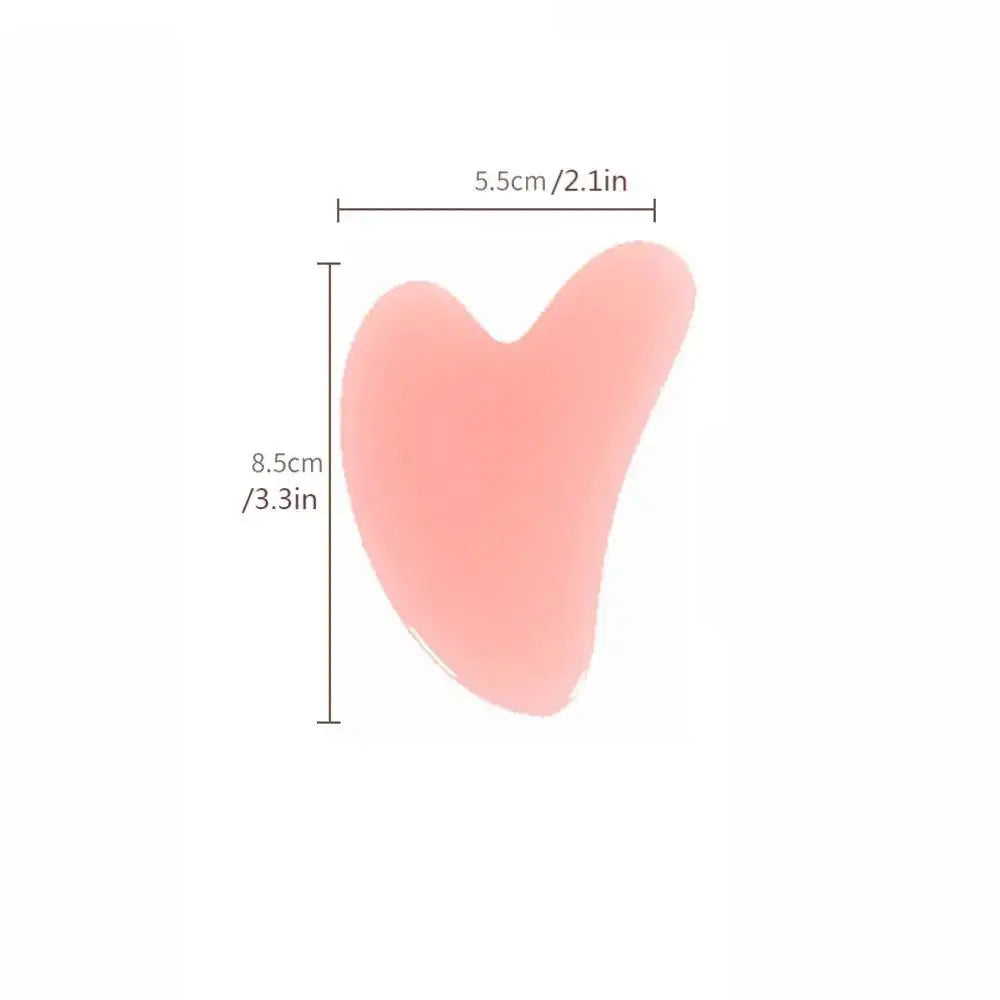 Heart Shaped Gua Sha Board - Natural Skin Revitalization Tool - Affordable Skin and Hair Care Products