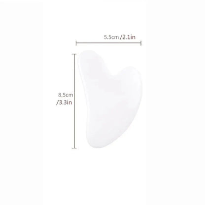 Heart Shaped Gua Sha Board - Natural Skin Revitalization Tool - Affordable Skin and Hair Care Products
