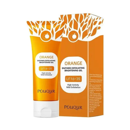 Gentle Exfoliating Gel: Orange Deep Pore Cleansing Scrub - Affordable Skin and Hair Care Products