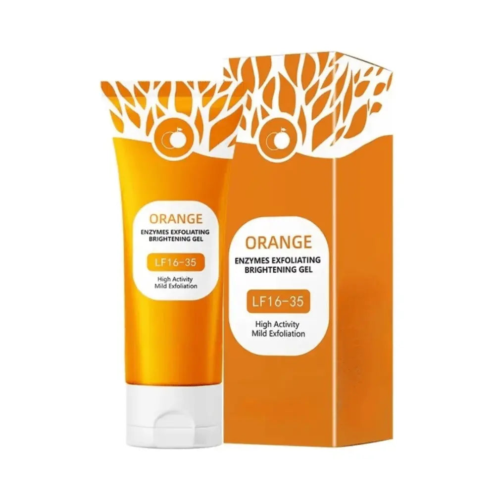 Gentle Exfoliating Gel: Orange Deep Pore Cleansing Scrub - Affordable Skin and Hair Care Products