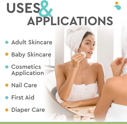 Organic Cotton Rounds & Pads - Affordable Skin and Hair Care Products