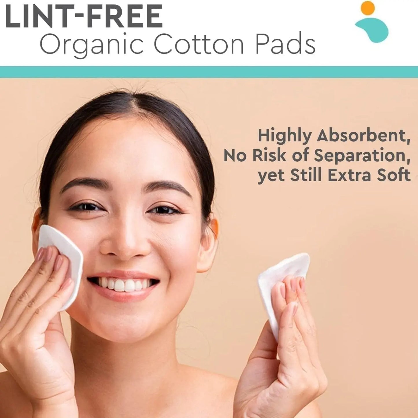 Organic Cotton Rounds & Pads - Affordable Skin and Hair Care Products