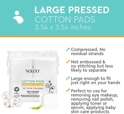 Organic Cotton Rounds & Pads - Affordable Skin and Hair Care Products