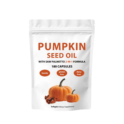 Pumpkin Seed Oil Soft Capsules - Affordable Skin and Hair Care Products