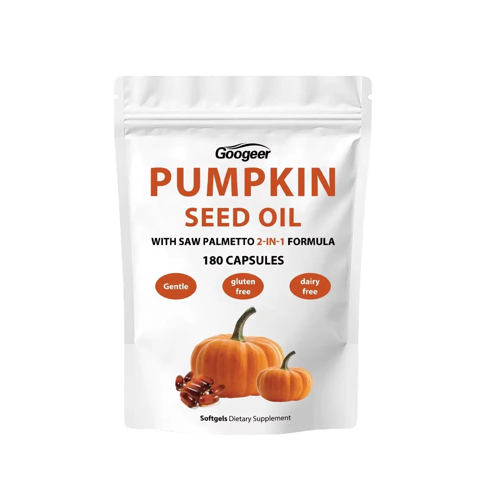 Pumpkin Seed Oil Soft Capsules - Affordable Skin and Hair Care Products
