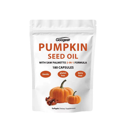 Pumpkin Seed Oil Soft Capsules - Affordable Skin and Hair Care Products