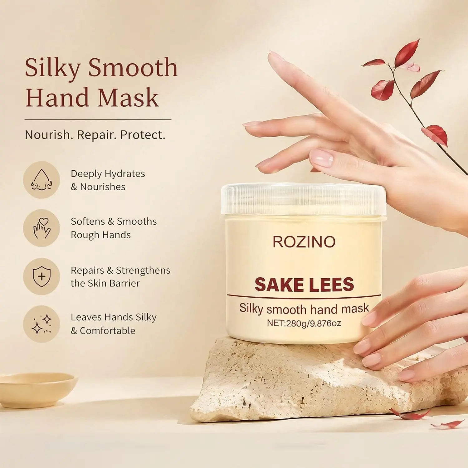 Sake Lees Deep Moisturizing Hand Mask - Affordable Skin and Hair Care Products