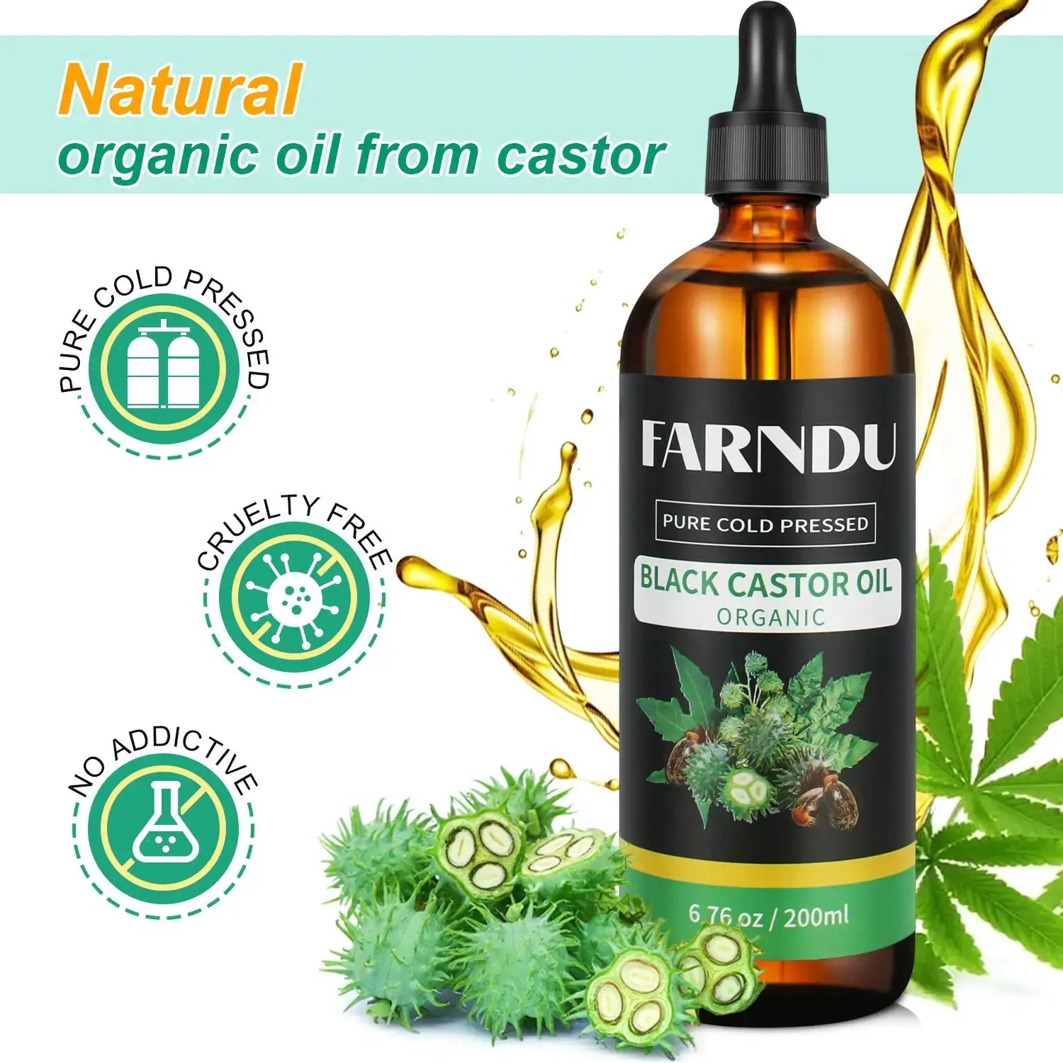 Black Castor Oil - Premium Skin & Hair Care Solutions - Affordable Skin and Hair Care Products